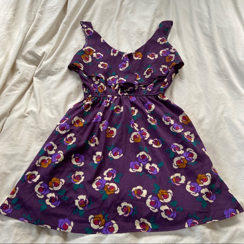 Band of Gypsies Sleeveless Floral Dress